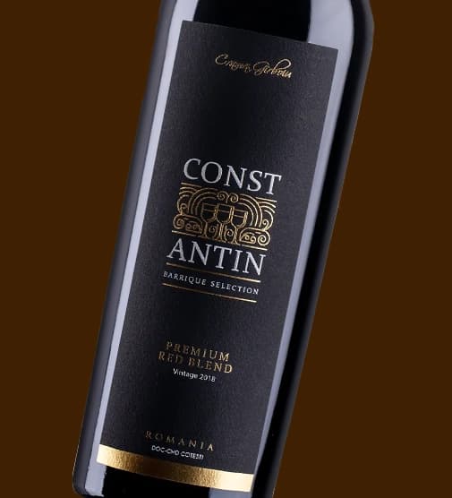 Eticheta Constantin, Crama Gîrboiu, produsă de Flexo