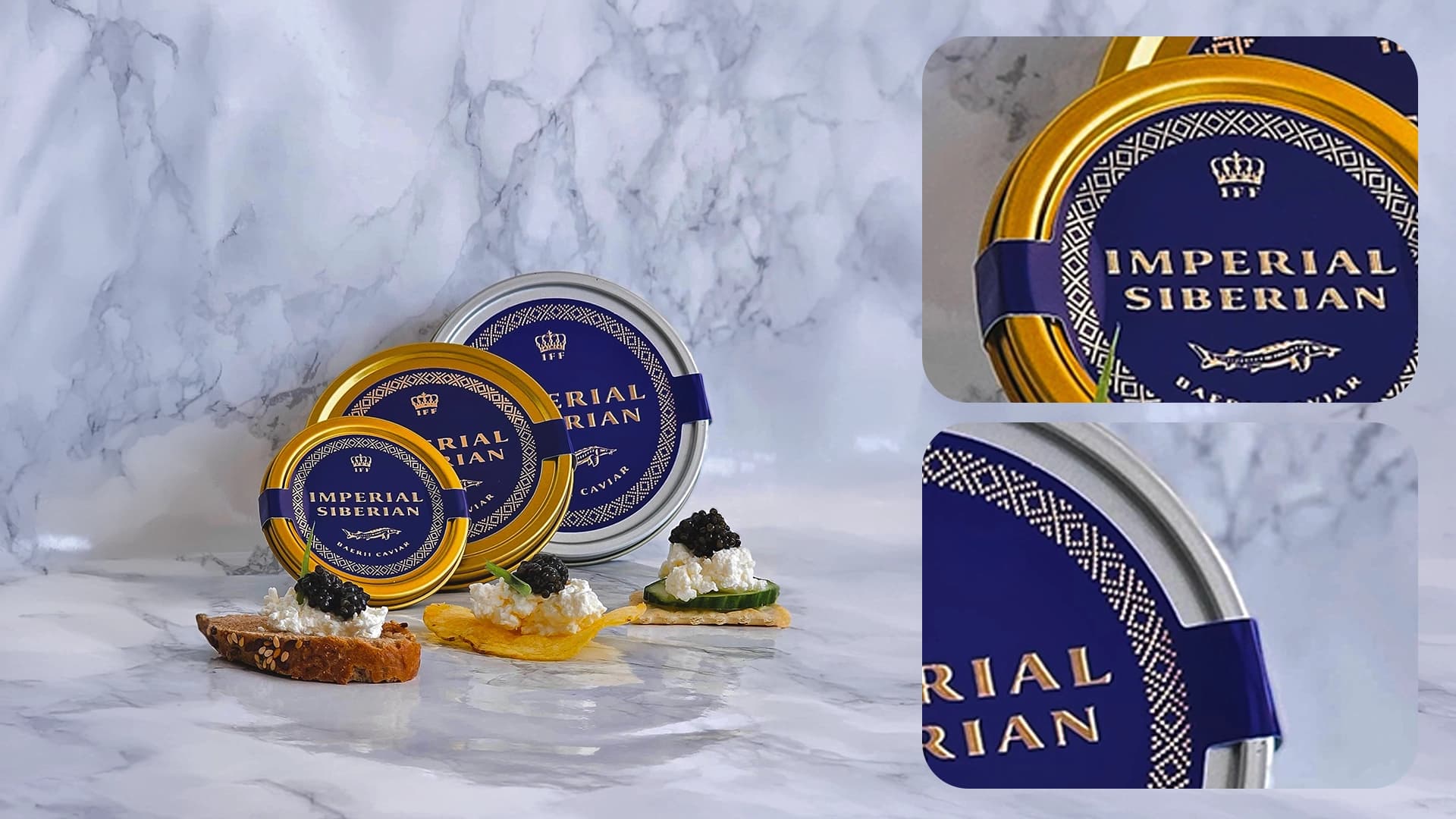Imperial Siberian — etichetă premium cu finisaje de lux