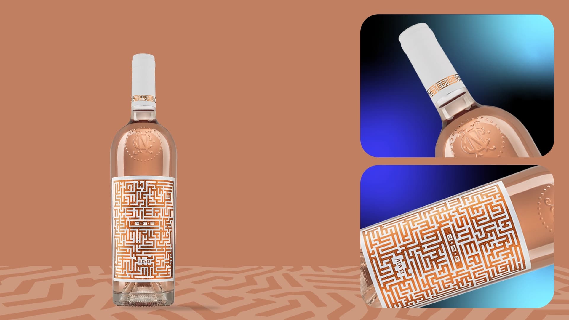 Mysterium — prezentare de etichetă din portofoliul Flexo